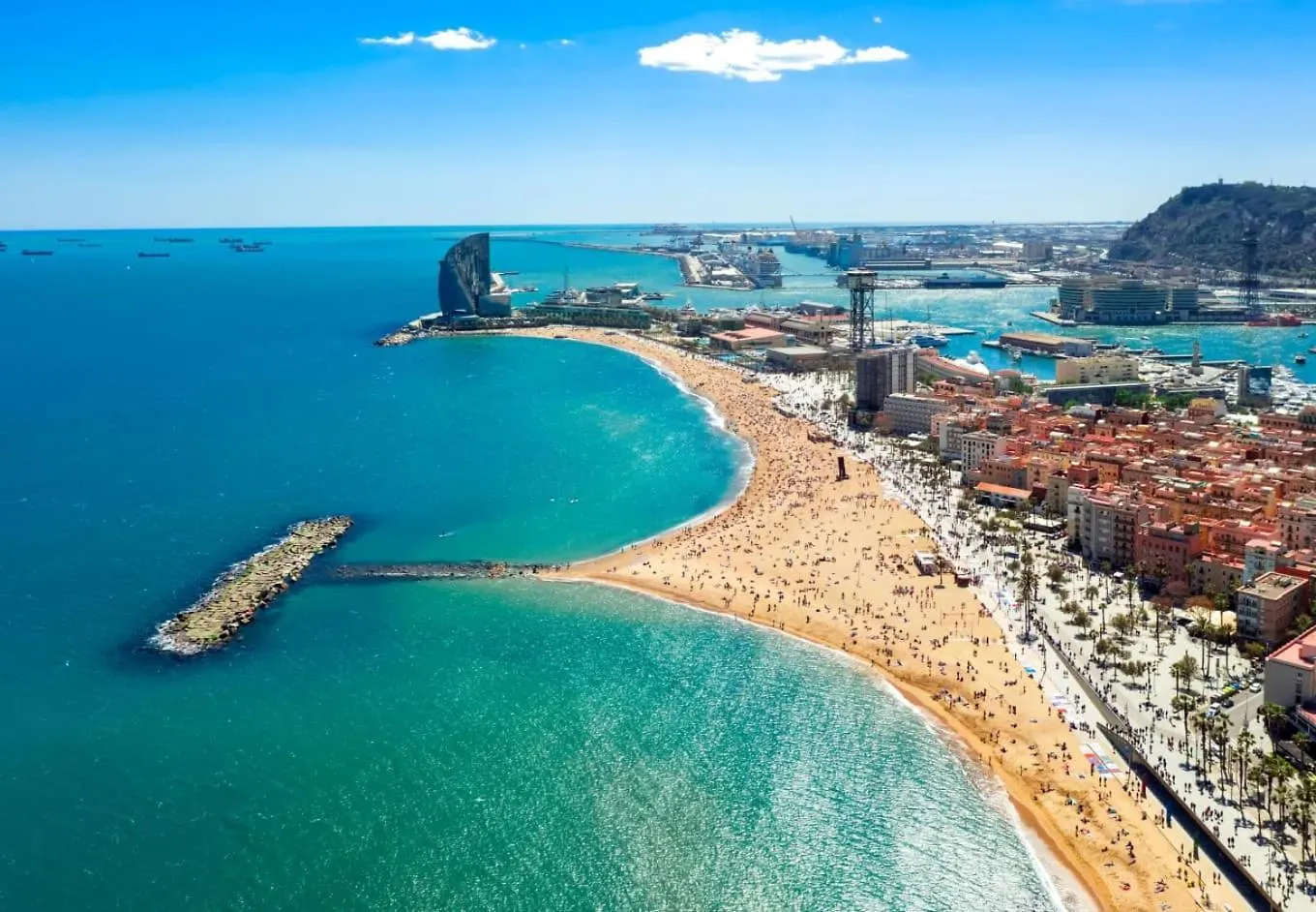 Santa Clara Beach Barcelona Hiszpania